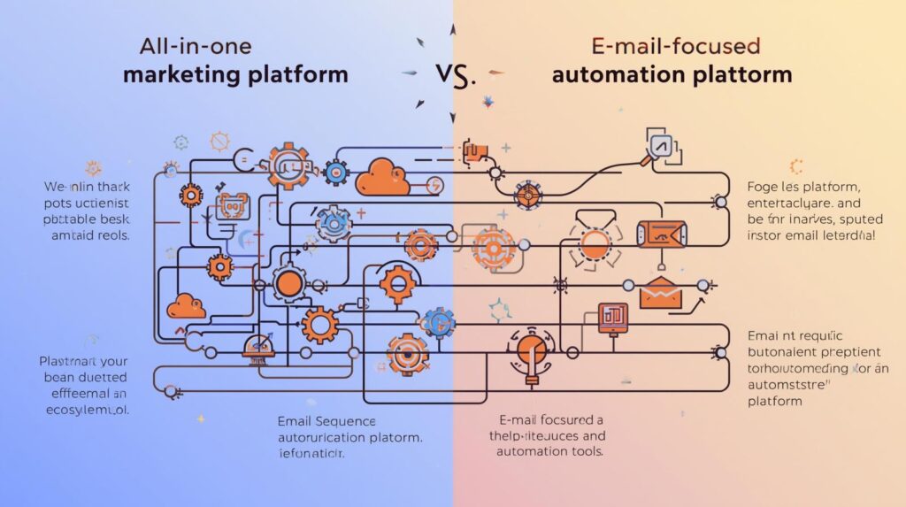 All-in-One Platform vs Email Automation Platform