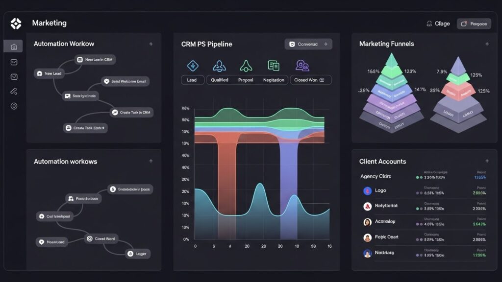 GoHighLevel Agency Dashboard Overview